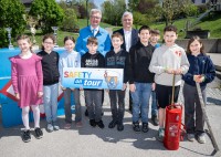 LR Antauer und Präsident Kainz zum Start der „Safety Tour 2026“