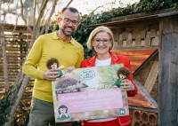 „Natur im Garten“ feiert „Igelsonntag“ am 28. April mit ORF Radio NÖ Frühschoppen im Schlosshof Königstetten