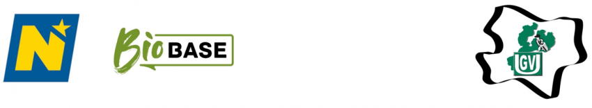 Logo Land Niederösterreich, Logo BioBase und Logo GuV