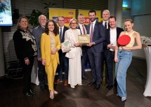 Siegesfeier für den „schönsten Platz Österreichs“ – die Mariazellerbahn – im ORF Landesstudio St. Pölten.